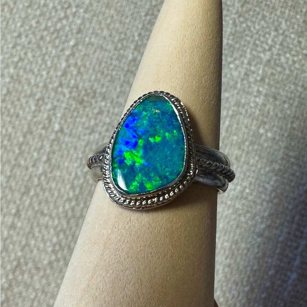 Opal ring - Picture 6 of 6